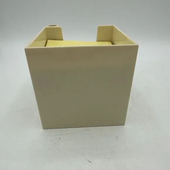 Vintage Notepad Plastic Paper Pen Holder Desk Organizer Stationery - Picture 5 of 13